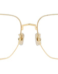 GV Speed Yellow Geometric Eyeglasses