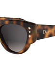 DiorLuckyCharms B1I Havana Butterfly Sunglasses