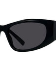GV Day Black Geometric Sunglasses