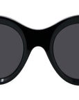 Anagram Black Round Sunglasses