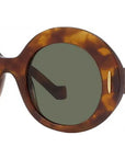 Anagram Tortoise Oval Sunglasses