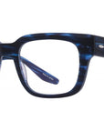 Zander Blue Square Eyeglasses