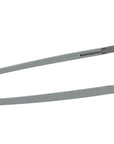 Flex Silver Rectangular Eyeglasses