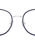 Fendi Travel Palladium Round Eyeglasses