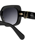 Dior Oblique S1I Black Square Sunglasses