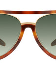 Fossett Havana Pilot Sunglasses