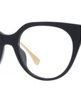 Baguette Black Cat Eye Eyeglasses