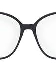 Mini CD O B2I Matt Black Butterfly Eyeglasses