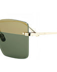 CDior S3U Gold Squared Sunglasses