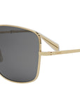 Rhinestone Triomphe Endura Gold Square Sunglasses