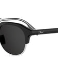 DiorRibbon R1I Black Browline Sunglasses