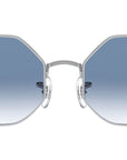 Octagon RB1972 silver light blue