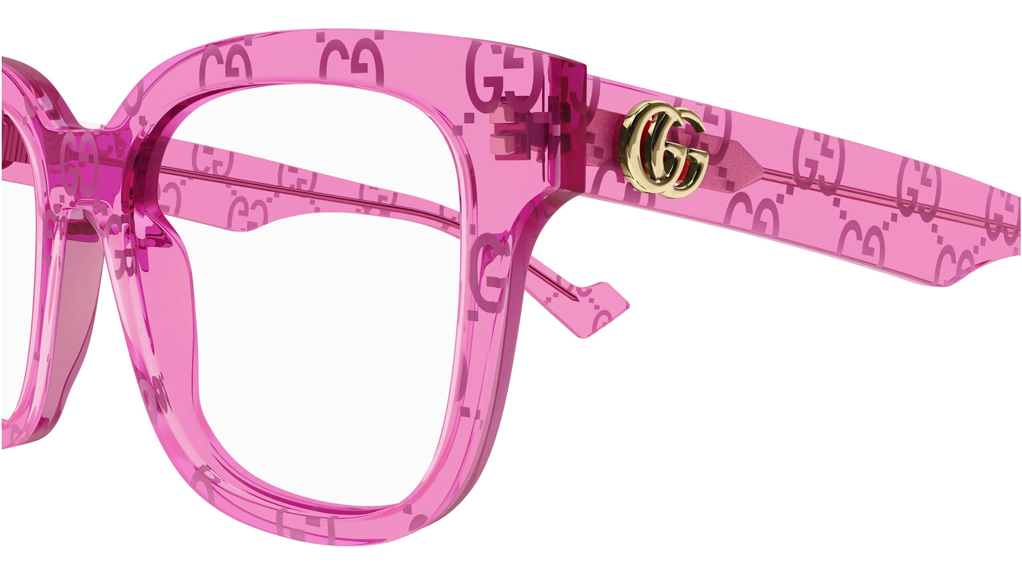 occhiali da vista gucci donna rosa