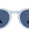 Oxford Blue Round Sunglasses