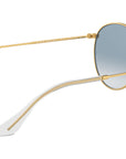 Round Flat Lenses RB3447N gold azure