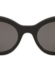 CELINE 3 Dots Black Round Sunglasses