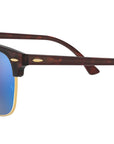 Clubmaster Flash Lenses RB3016 sand havana and gold