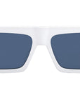 DiorSignature S2U White Geometric Sunglasses