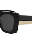 Bvlgari Roma Black Butterfly Sunglasses