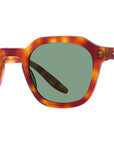Tucker Havana Geometric Sunglasses