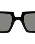 Anagram Black Rectangular Sunglasses