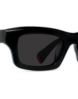 AKA Black Rectangular Sunglasses