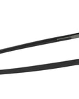 Flex Black Geometric Eyeglasses