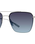 Armstrong Silver Pilot Sunglasses
