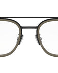 NeoDiorO S6F Black Geometric Eyeglasses