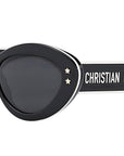 DiorPacific B1U Black Butterfly Sunglasses