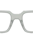 CELINE 3 Dots Transparent Sage Rectangular Eyeglasses