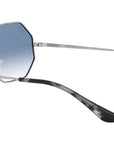 Octagon RB1972 silver light blue