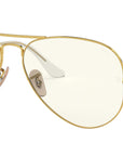 Aviator Clear Evolve RB3025 001/5F Gold Grey Photochromic
