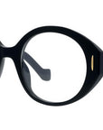 Anagram Black Round Eyeglasses