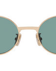 GV Speed Gold Round Sunglasses