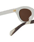 Triomphe Mini Brown Round Sunglasses