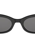 Dior Oblique B1I Black Oval Sunglasses