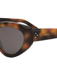 CELINE 3 Dots Classic Havana Cat Eye Sunglasses