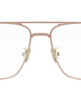 DiorCannageO A1U Rose Gold Geometric Eyeglasses