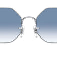 Octagon RB1972 silver light blue