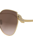 Serpenti Yellow Butterfly Sunglasses