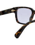 B.zero1 Havana Geometric Eyeglasses