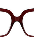 Anagram Bordeaux Geometric Sunglasses