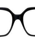 Slim Black Square Eyeglasses