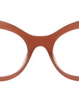 Anagram Brown Oval Eyeglasses