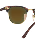 Clubmaster Flash Lenses RB3016 sand havana and gold