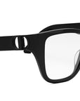 30MontaigneO S2I Black Butterfly Eyeglasses