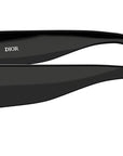 DiorBlackSuit XL S5I Black Rectangular Sunglasses