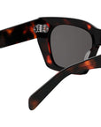 CELINE 3 Dots Havana Square Sunglasses