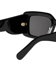 DiorLuckyCharms S1I Black Rectangular Sunglasses